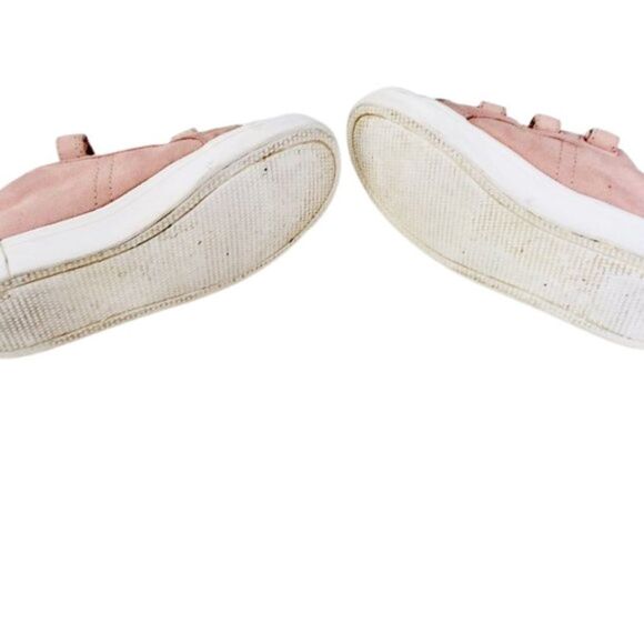 old Navy Pink Sueded Triple-Strap Velcro Sneakers - Picture 6 of 6